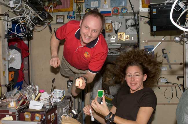 Space Station Astronauts Informed of Satellite Crash